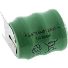 Supex 3.6 Volt 80 Mah Hafıza Bios Pili 3DK80