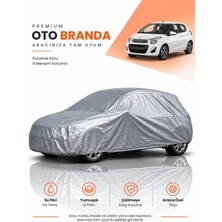 E-BİZ E-Biz Citroen C1 (2014-2022) Hatchback Uyumlu Araba Brandası Oto Branda Araba Örtüsü Araç Çadırı