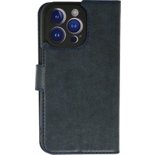 AKM Apple iPhone 12 Pro Max Kılıf Trend S Plus Kapaklı Kılıf - Lacivert