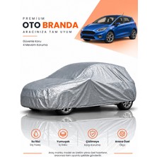 E-BİZ E-Biz Ford Fiesta Mk8 (2020-2021) Hatchback Uyumlu Araba Brandası Oto Branda Araba Örtüsü Araç Çadırı
