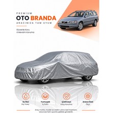 E-BİZ E-Biz Volvo V70 (2000-2007) Statıon Wagon Uyumlu Araba Brandası Oto Branda Araba Örtüsü Araç Çadırı