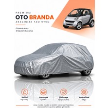 E-BİZ E-Biz Smart Fortwo (1998-2007) Hatchback Uyumlu Araba Brandası Oto Branda Araba Örtüsü Araç Çadırı