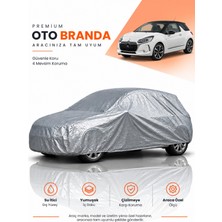 E-BİZ E-Biz Citroen Ds3 (2019-2026) Hatchback Uyumlu Araba Brandası Oto Branda Araba Örtüsü Araç Çadırı