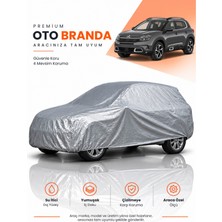 E-BİZ E-Biz Citroen C5 Aircross C84 (2020-2022) Suv Uyumlu Araba Brandası Oto Branda Araba Örtüsü Araç Çadırı