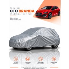 E-BİZ E-Biz Renault Clio 6 (2026 ve Sonrası) Hatchback Uyumlu Araba Brandası Oto Branda Araba Örtüsü Araç Çadırı