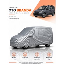 E-BİZ E-Biz Fiat Doblo 3 K9 Combi Camlı (2022-2026) Kombi Uyumlu Araba Brandası Oto Branda Araba Örtüsü