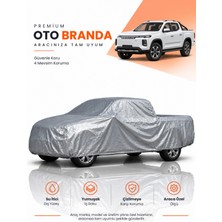 E-BİZ E-Biz Maxus T90 Ev (2024-2025) Pıckup Uyumlu Araba Brandası Oto Branda Araba Örtüsü Araç Çadırı
