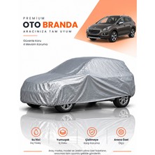 E-BİZ E-Biz Peugeot 3008 (2016-2023) Suv Uyumlu Araba Brandası Oto Branda Araba Örtüsü Araç Çadırı