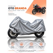 E-BİZ E-Biz Kawasaki Gpz (1985-1997) Spor Uyumlu Motosiklet Brandası Motor Brandası Motor Örtüsü Motor Çadırı
