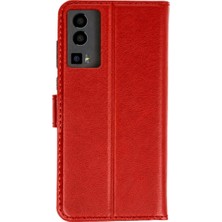AKM General Mobile Gm 23 Trend S Plus Kapaklı Telefon Kılıf - Kırmızı