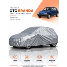 E-BİZ E-Biz Renault Clio 1 (1990-1998) Hatchback Uyumlu Araba Brandası Oto Branda Araba Örtüsü Araç Çadırı
