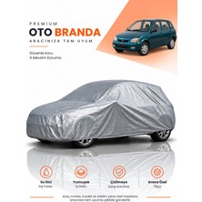 E-BİZ E-Biz Daihatsu Sirion (1998-2004) Hatchback Uyumlu Araba Brandası Oto Branda Araba Örtüsü Araç Çadırı