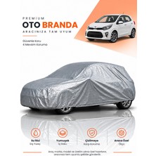 E-BİZ E-Biz Kia Picanto Ja Makyaj Öncesi (2020-2020) Hatchback Uyumlu Araba Brandası Oto Branda Araba Örtüsü