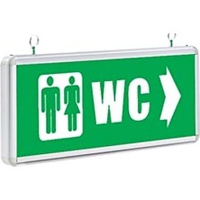 Orevio LED Çıkış Tabelası 6203-004 (Wc) 200V