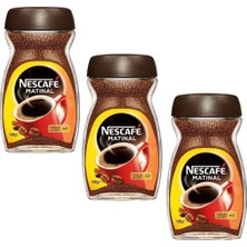 Nescafe Matinal Granül Kahve Yoğun Lezzet 100 gr 3 Adet