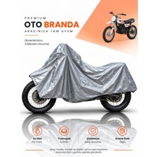 E-BİZ E-Biz Yamaha Pw (1979-2026) Cross Uyumlu Motosiklet Brandası Motor Brandası Motor Örtüsü Motor Çadırı