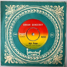 •  Orhan Gencebay - Aşk Pınarı / Hayat Kavgası     (45 Lik Yerli Plak -Dönem Baskı)