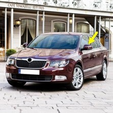 Orevio Sol Dış Dikiz Aynası Kapağı 3T0857537 Skoda Superb ile Uyumlu 2009-2013