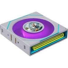 Orevio Unı Fan Sl Inf LCD Flex 1X120 mm Beyaz Kasa Fanı (G9F.12SLIND1F1W.00)