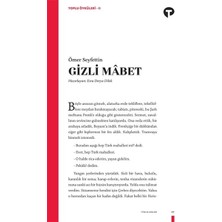 Turkuvaz Kitap Gizli Mabet - Toplu Öyküleri 2