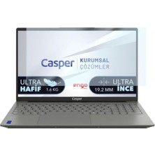 Orevio Casper Nirvana X750 15.6 Inç Uyumlu 9h Temperli Nano Cam Ekran Koruyucu, Çizilmeye ve Darbeye Dayanıklı, Hd Şeffaf, 16:9