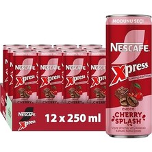 Orevio Nescafé Xpress Choco Cherry Splash Soğuk Kahve 12X250 ml