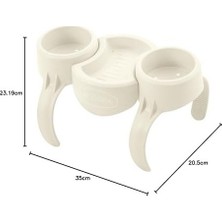 Lay-Z Spa Içecek Tutucu, Set 35 x 2,32 x 20,5 Cm, Beyaz