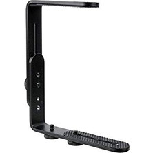 Orevio Ayarlanabilir L Şekilli Flaş Braketi ve Flaş Dirseği