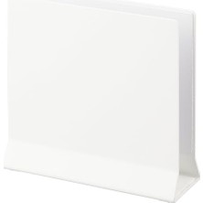 Orevio 4498 Tower Slim Dizüstü Bilgisayar Standı, Beyaz, Çelik/silikon/polipropilen, 16 x 5,7 x 15,2 cm (U x G x Y)