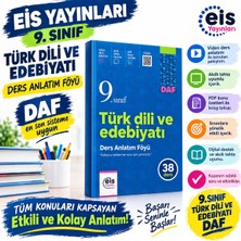 Eis Yayınları Eis - 9.sınıf - Daf - Türk Dili ve Edebiyatı-En Son Sisteme Uygun