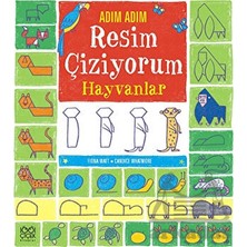 1001 Çiçek Kitaplar Adım Adım Resim Çiziyorum - Hayvanlar