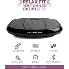 Orevio Exclusive 3D Vibration Plate Hoparlörlü Titreşimli Spor Fitness Egzersiz Aleti Cihazı