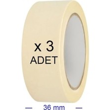 Orevio 36 mm Beyaz Maskeleme Bandı