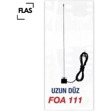 Oluk Anteni Uzun Düz Üniversal Flas