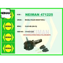 Neiman Bagaj Kılıdı Anahtarlı Clıo Hb 98-03 Neıman 7701471225