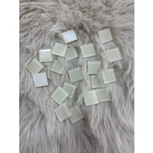Karsan Mozaik Sanatsal Kristal Mozaik Ks-01 23X23MM Beyaz (250GR)