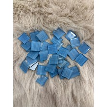 Karsan Mozaik Sanatsal Kristal Mozaik Ks-08 23X23MM Çizgi Gök Mavi (250GR)