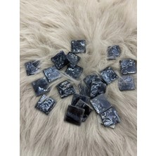 Karsan Mozaik Sanatsal Kristal Mozaik Ks-55 23X23MM Metalik Gümüş (250GR)