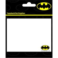 Orevio Batman Desenli Yapışkanlı Not Kağıtları, 50 Yp, 100X75