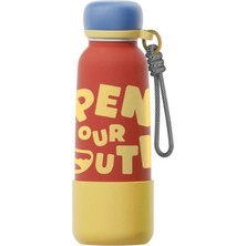 Vagonlife VGN1105 550 ml Çelik Termos Kırmızı Unisex Termos ve Mug