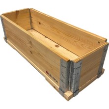 Orevio Katlanır Ahşap Kasa 80 × 60 × 20 cm (U × G × Y) | Ahşap
