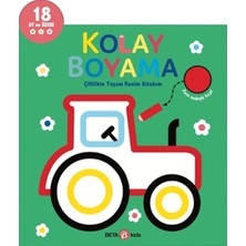 Beta Kids Kolay Boyama Çiflikte Yaşam Resim Kitabım
