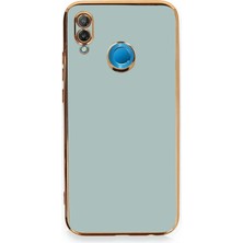 Huawei P20 Lite Kılıf Volet Silikon - Açık Yeşil
