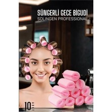 Pileli Store Süngerli Gece Bigudisi 8 Adet Solingen Professional