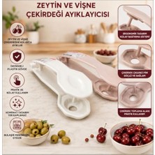 Orevio Çekirdek Çıkartıcı, Her Boya Uygun Yeşil Zeytin Vişne Kiraz Çekirdeği Ayıklayıcı Boşaltıcı