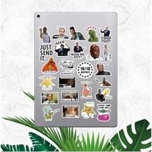 Orevio Komik Mem Çıkartma Seri 1, Macbook, Notebook, Tablet, Telefon, Ajanda, Laptop, Defter Sticker Seti