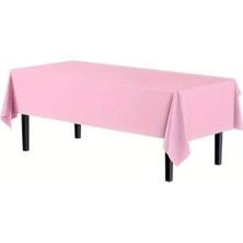 Orevio Plastik Kullan At Masa Örtüsü Pembe 137 * 270 cm