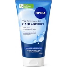 Orevio Canlandırıcı Aloe Vera ve Hyaluronik Asitli Yüz Temizleme Jeli 150 Ml, Normal ve Karma Ciltler