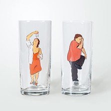 Orevio Hassas Denge Kadın-Erkek Rakı Kadehi 2'li Set