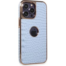 Apple iPhone 14 Pro Max Kılıf Snake Kapak - Sierra Blue